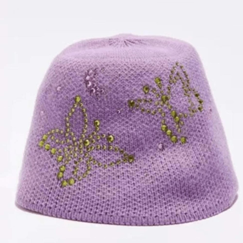 NWOT Urban Outfitters Gabbi Rhinestone Bucket Hat